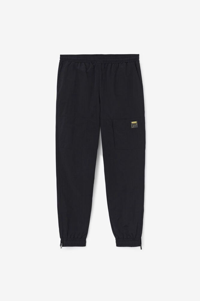 Fila Pants Mens Black - Sven Jogger - Philippines 7851324-QP